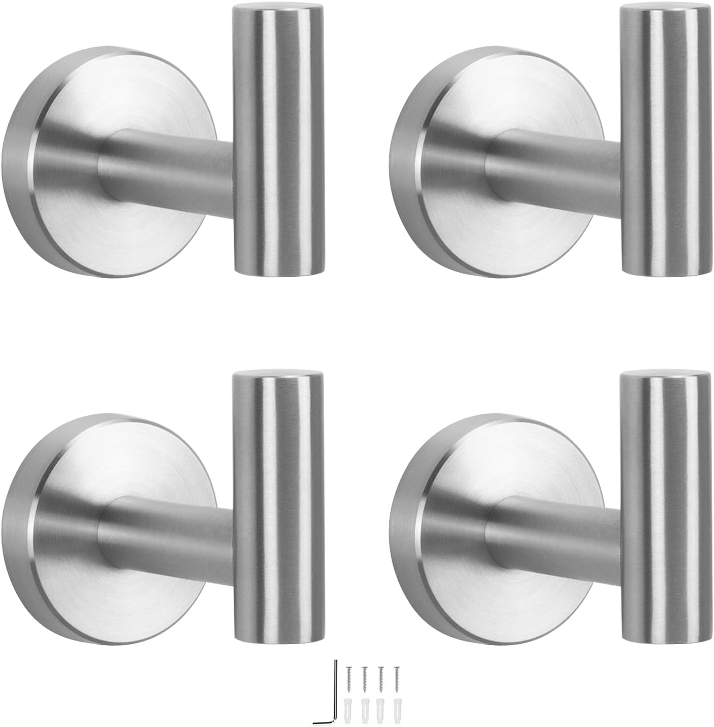 Bath Towel Hooks- SUS 304 Stainless Steel Robe Hook Holder